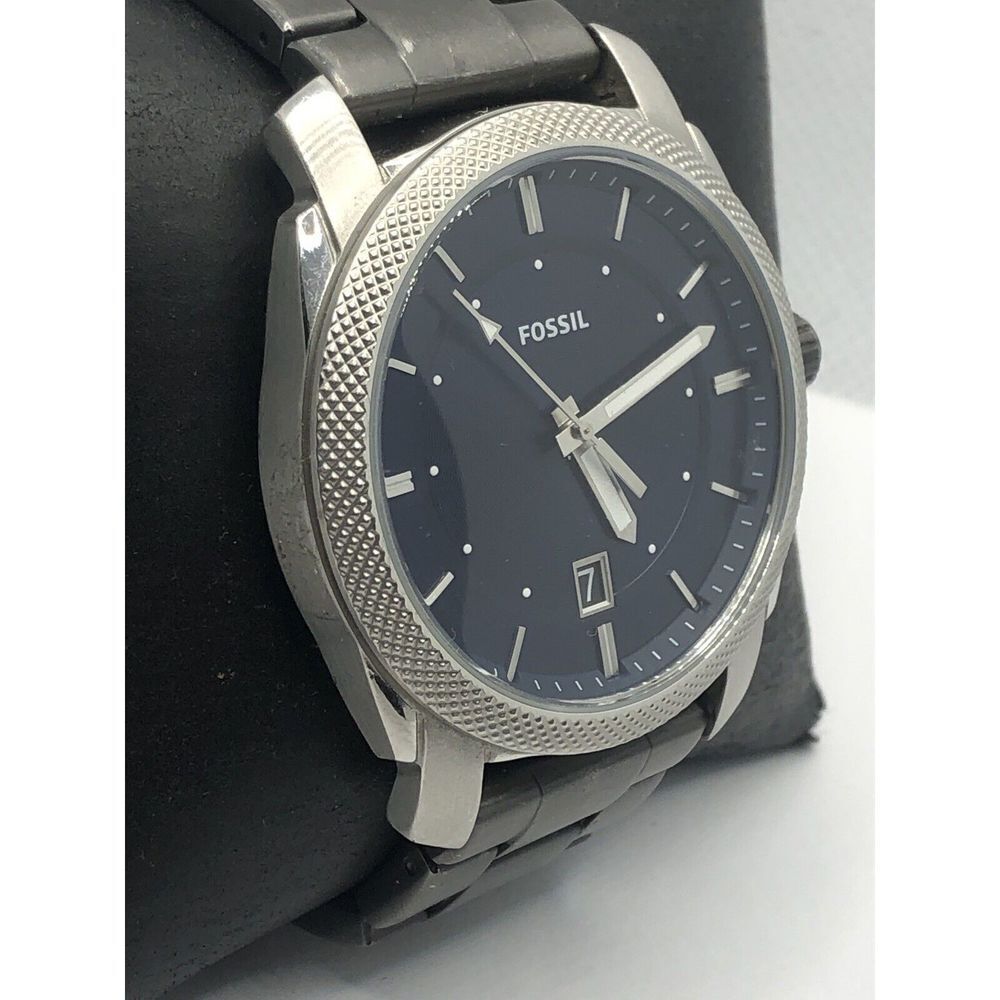 Fossil FS4774 Men's Stainless Steel Analog Black Dial Quartz Genuine Watch OP625 - Picture 3 of 9